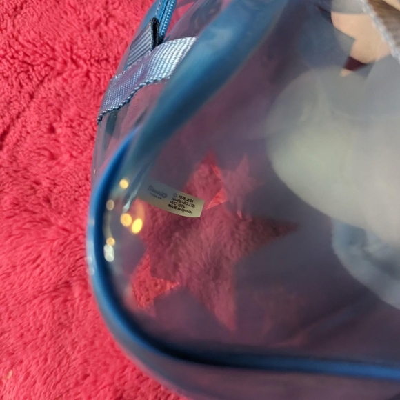 hello kitty 2004 blue transparent purse - Picture 5 of 6